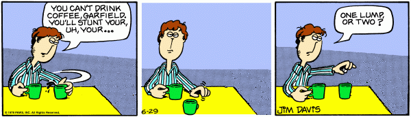 Imaginary Garfield: Coffee Party