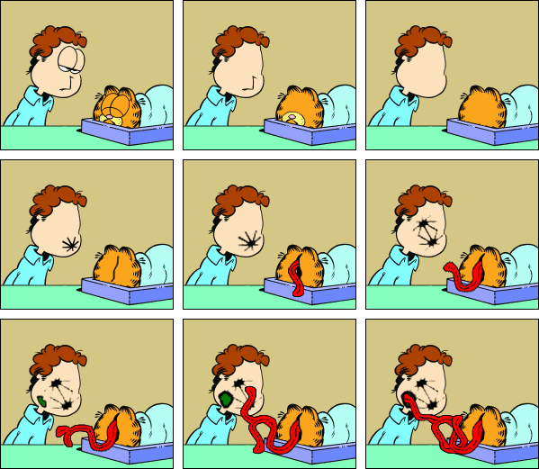 Nightmare Fuel Garfield