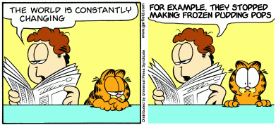 Yes, Garfield, That's Exactly What They Did