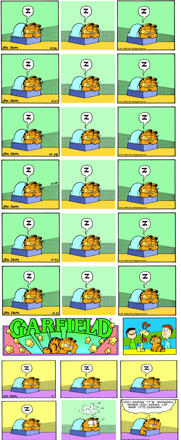 Garfield plus Brevity(?)