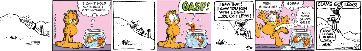 Square Root of Garfield Multiplied by B.C.