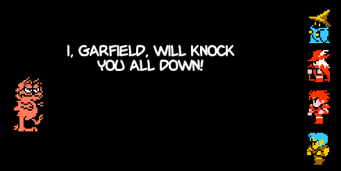 NESField 2 (Final Fantasy - Garland + Garfield)