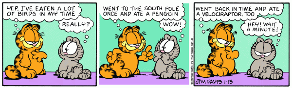 Garfield plus Updated Palaeontology