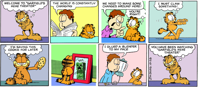 Garfields Meme Theater Rabcqwerty123