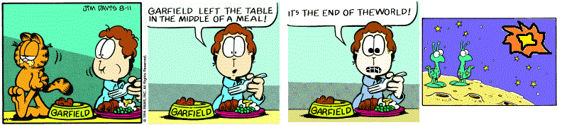 Stay In Character, Garfield