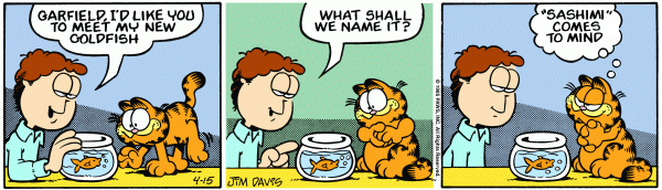 Garfield Plus Corrected Gastronomy Taxonomy
