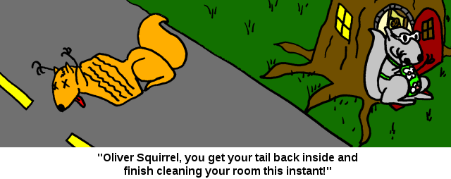 Squirrel Chores
