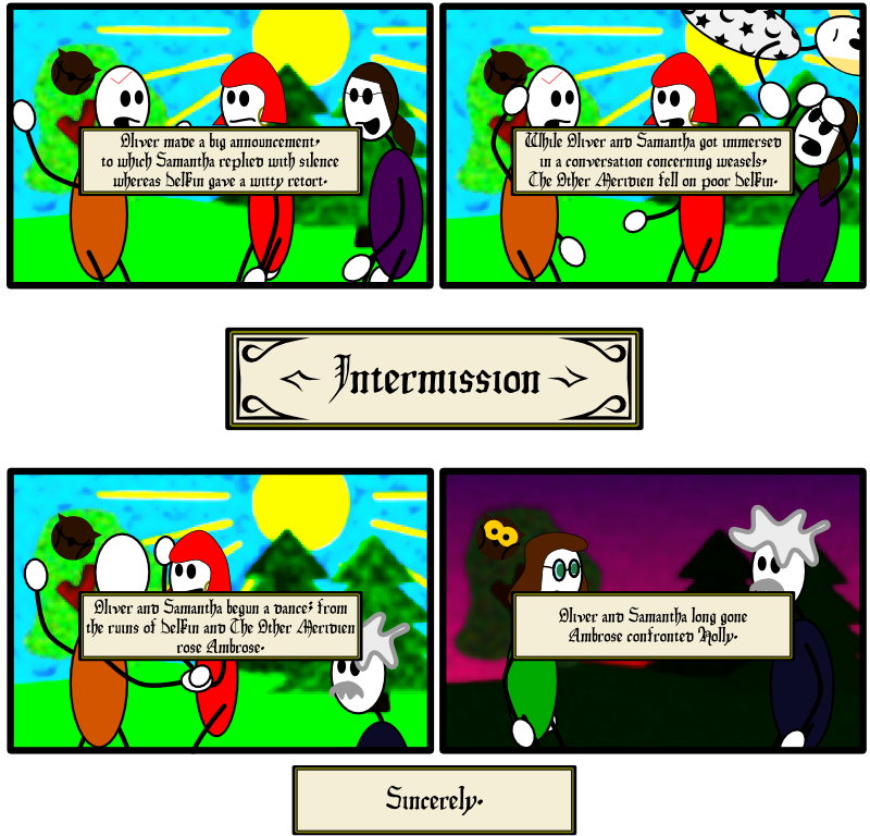 Comic With an Intermission