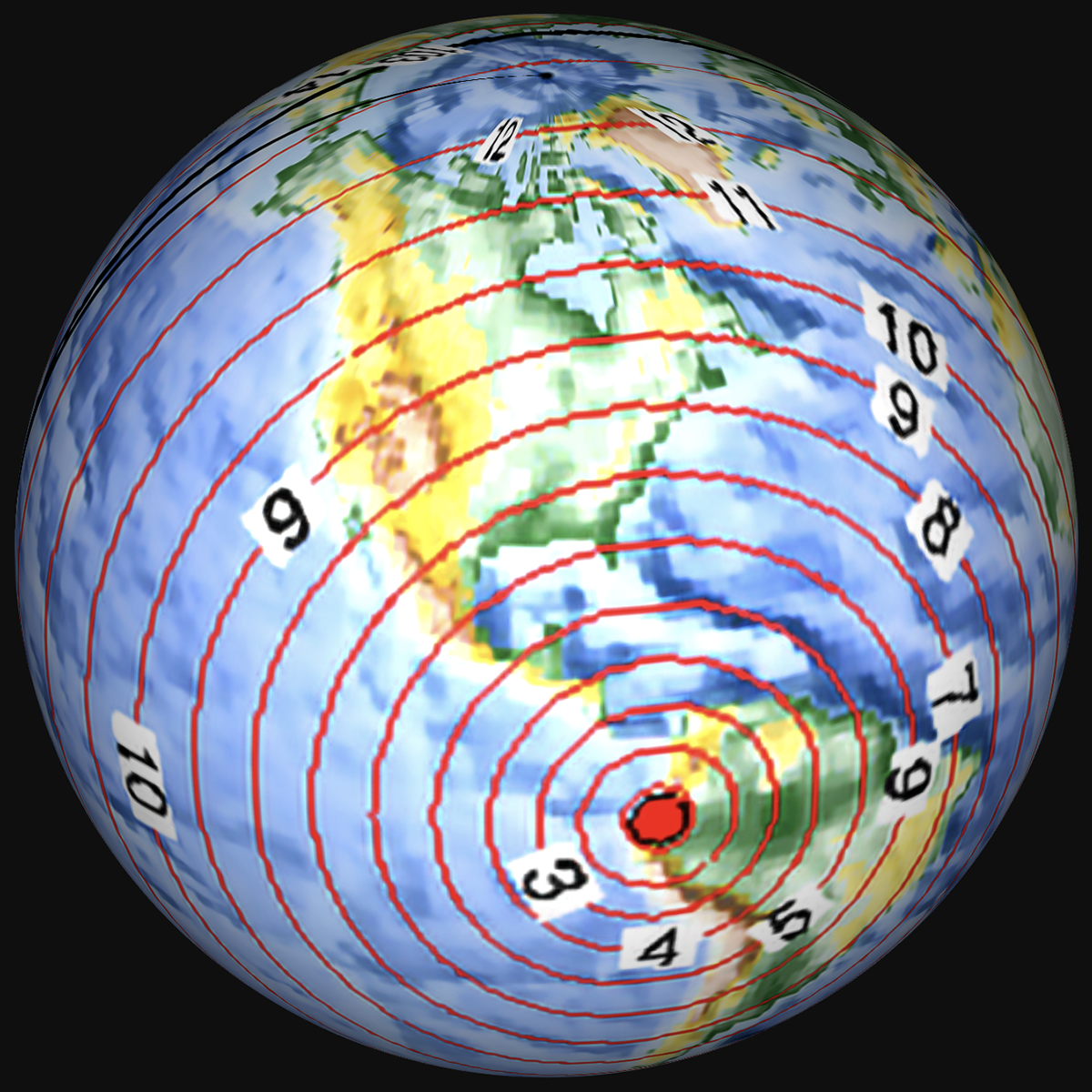 39. Seismic wave propagation – 100 Proofs that the Earth is a Globe