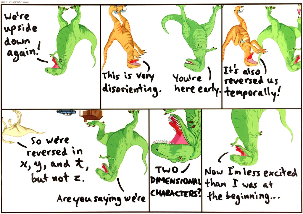 A gimmick not seen in 522 strips