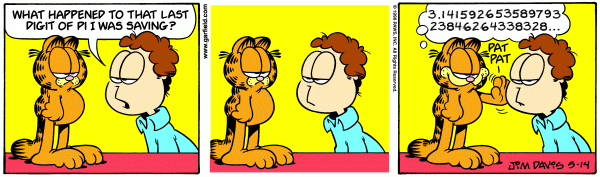 Circumference of Garfield