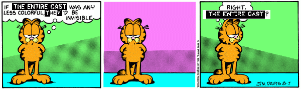 Garfield Minus Everybody Else