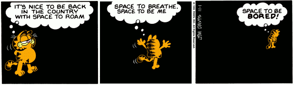 Garfield IN SPACE!