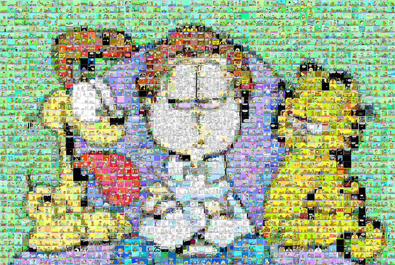 Garfield Mosaic 2