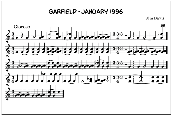 Garfield Music