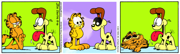Garfield versus Odie's Dark Abyss of a Soul