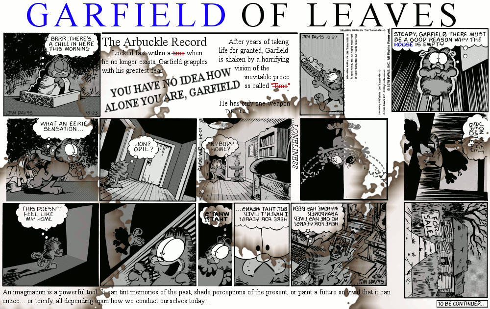 Garfield of Leaves