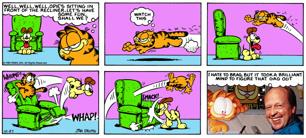 Garfield Plus Jim Davis' Ego