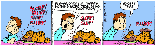 Disgusting Garfield