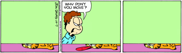 Cross-section of Garfield