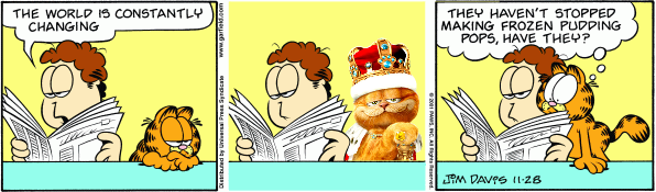 Garfield, His Royal Highness, Garfield