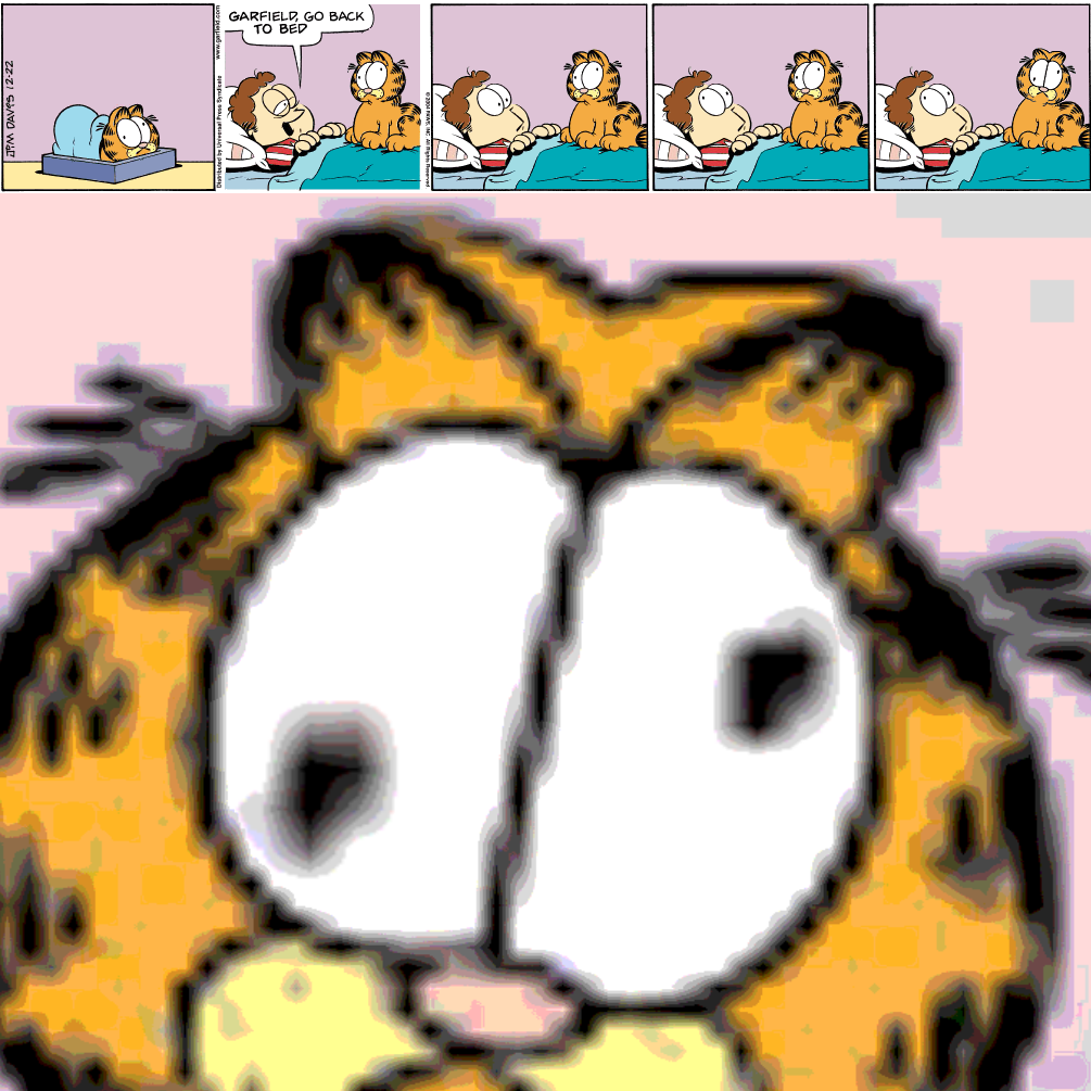 Googley-eyed Garfield, Extended Version