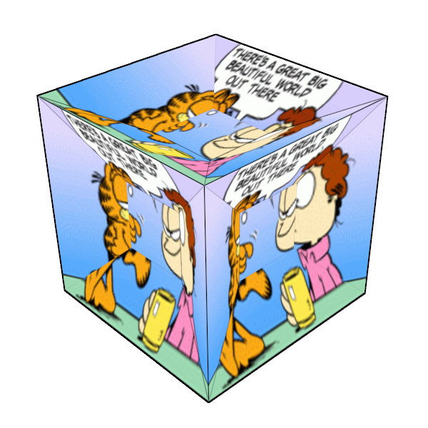 Garfield Hypercubed