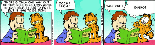 Garfield plus Transplanted Dialogue