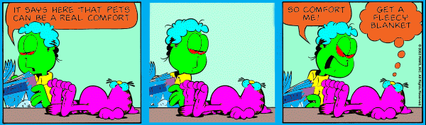 Unusually Recoloured Garfield