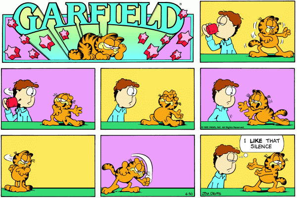 Garfield Minus Record Player