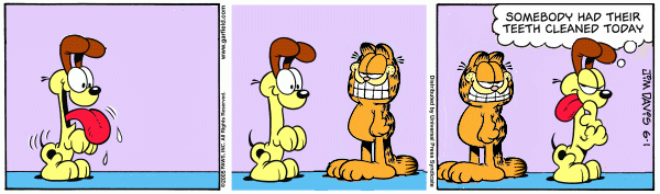 Role-reversed Garfield