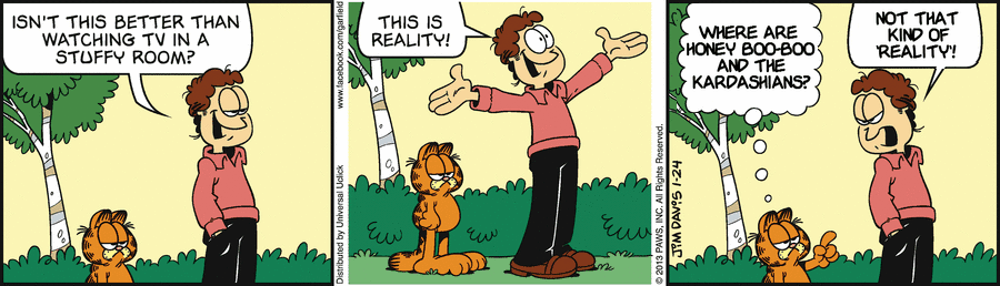 Garfield In Reality