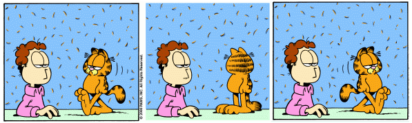 Garfield is Apathetic