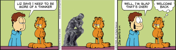 Garfield Thinker Garfield