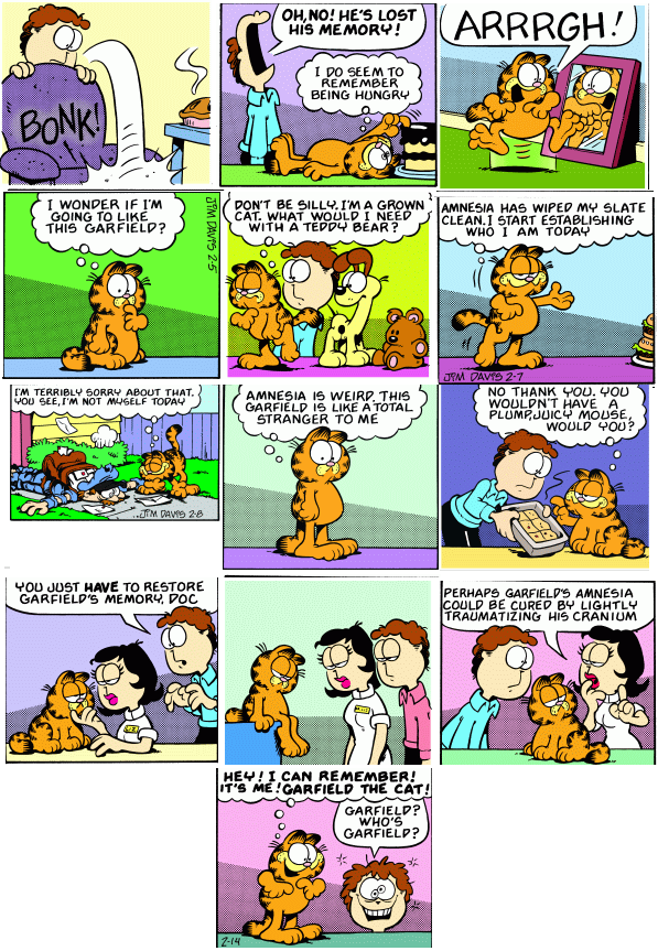 Garfield's Memory