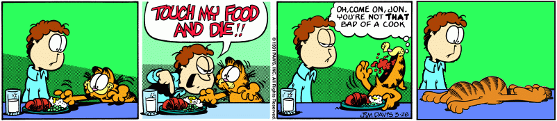 Garfield Dies (again)