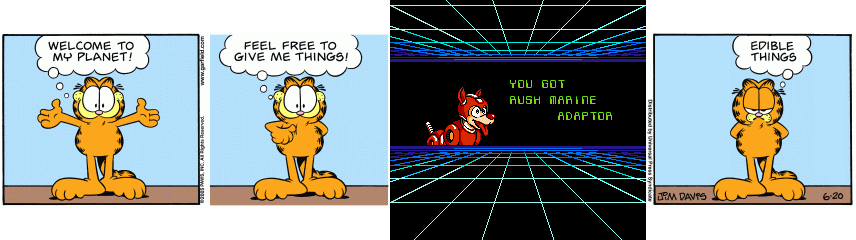 Mega Garfield's Planet