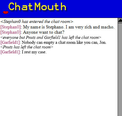 Jon's Chat Screen Negativia Reversed Peanuts Garfield Remix Remix