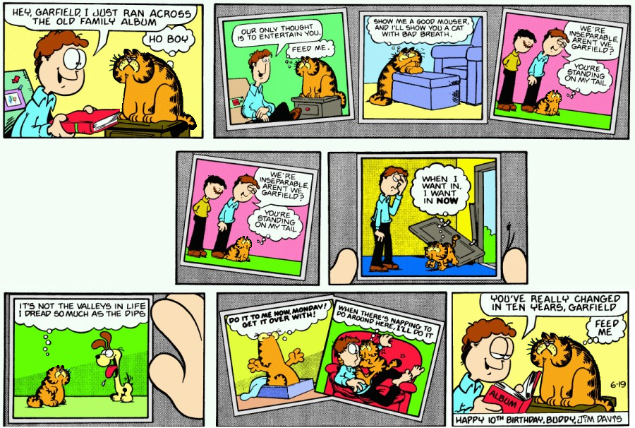 Garfield's Certainly Changed