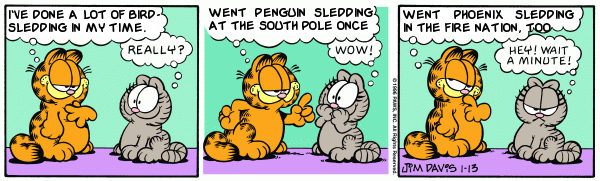 Garfield: The Last Bird-sledder 