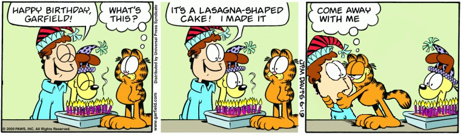 31st Birthday Special: Garfield Minus Liz