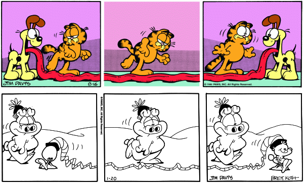 Spot the Difference with Garfield and Orson