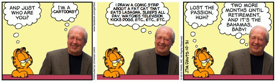 Garfield Plus Self-Commentary