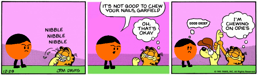 Garfield Minus Jon Plus Orange Ball