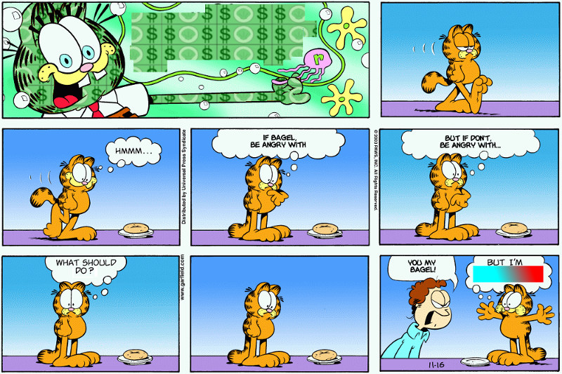Garfield Minus Lack of Sense