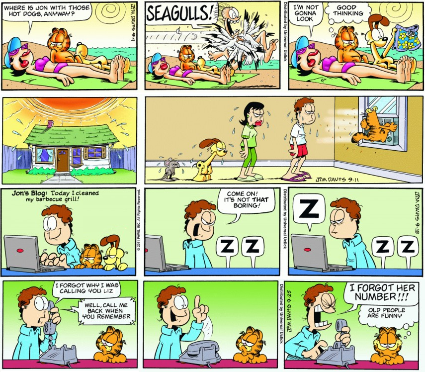One Of These Month of No Sundays Strips Is Not Like The Others...