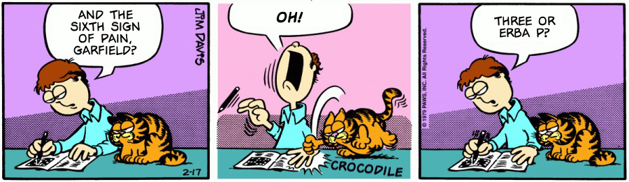 Badly Translated Garfield 2: The Crocodiling