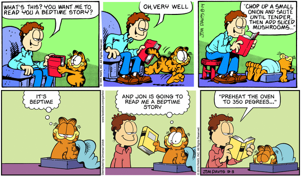 Garfield's Bedtime Stories
