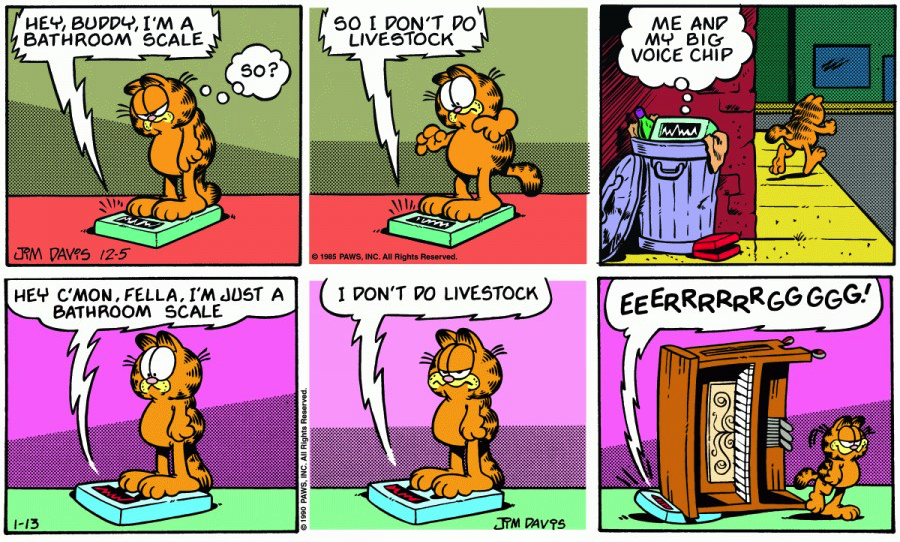 Spot the Difference With Garfield 9: I Don't Do Livestock