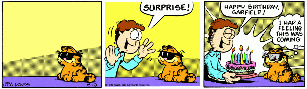 Garfield in 2053: Birthday Edition
